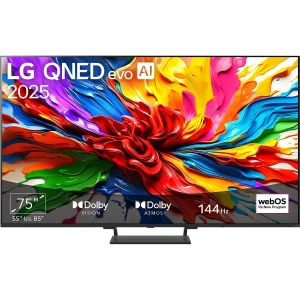 LG 75QNED93A6A QNED evo TV (Flat, 75 Zoll / 190 cm, UHD 4K, SMART TV)